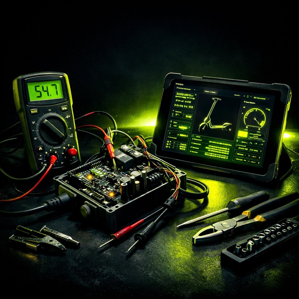 Diagnostic trottinette électrique