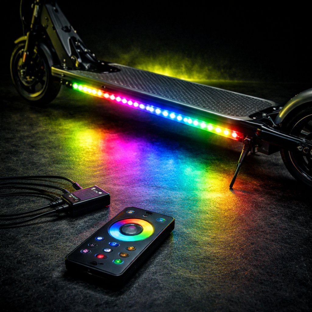 Kit LED RGB trottinette électrique