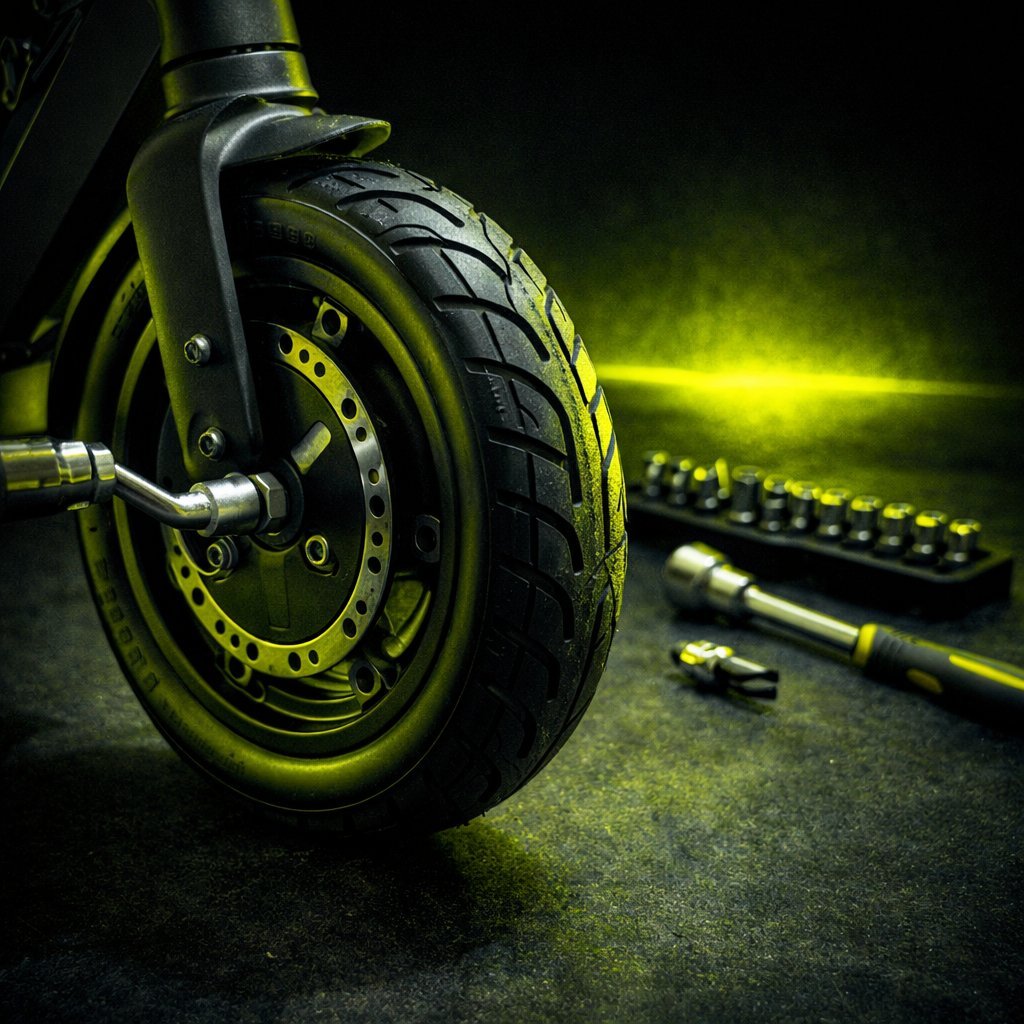 Changement pneus trottinette électrique